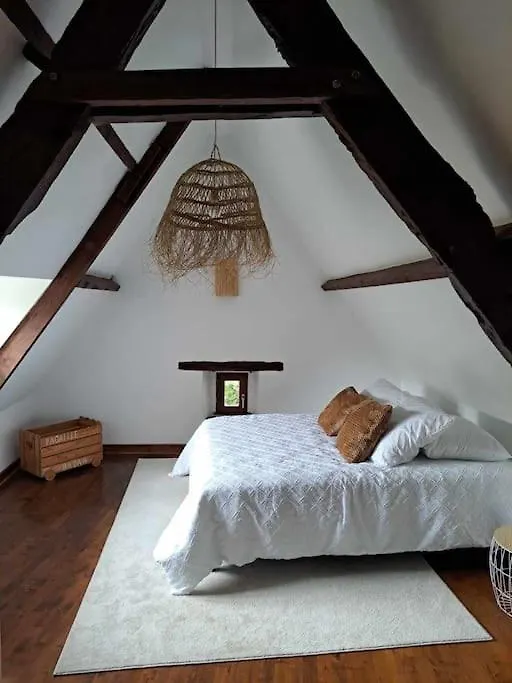 Gite Chaumiere De Floranges 6 Personnes Morbihan La Chapelle-Neuve  Holiday home La Chapelle-Neuve (Morbihan)
